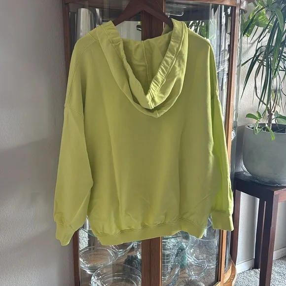 Free People Movement Best Of Logo Hoodie - Sour Citrus Combo - Picture 9 of 9